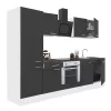 Yorki 270 Küchenmöbel mit Unterbackofen und Regalen