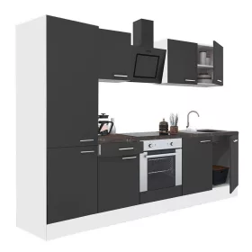 Yorki 270 Küchenmöbel mit Unterbackofen und Regalen