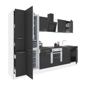   Yorki 300 Küchenmöbel mit Backofen unten und Gefrierschrank unten
