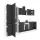 Yorki 300 konyhabútor alsó sütős, alulfagyasztós hűtős kivitelben