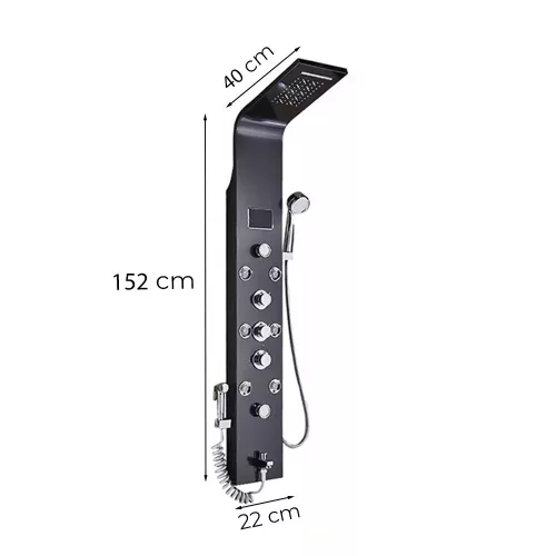 Aquapro hidromasszázs zuhanypanel