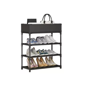 Schuhregal LCT-04 schwarz