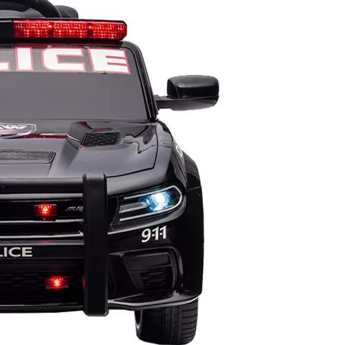 Električni policijski automobil Dodge crne boje