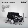 Električni automobil Mercedes Benz G500 crne boje