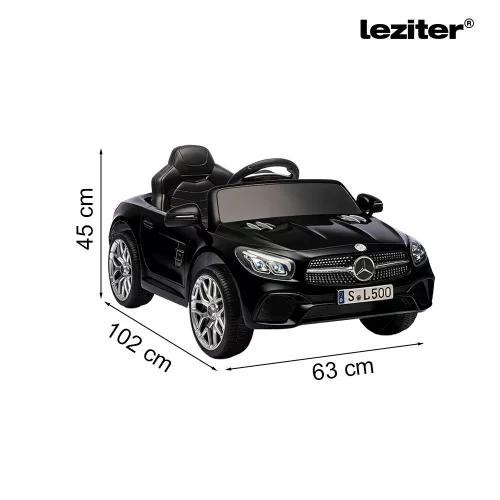Elektromos autó Mercedes Benz SL 500 fekete