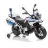 Električni policijski motocikl BMW plave boje