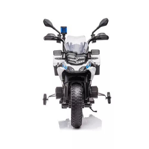 Električni policijski motocikl BMW plave boje