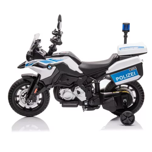 Električni policijski motocikl BMW plave boje