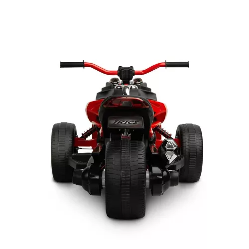 Električni quad s 3 kotača, crveni