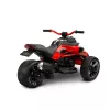 Električni quad s 3 kotača, crveni