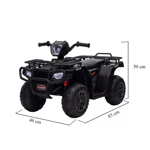 Električni quad crni