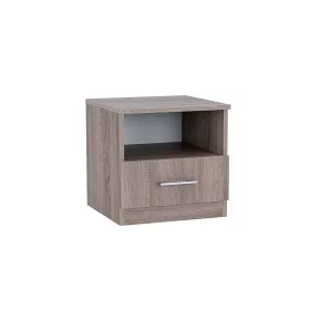 Miami Nachttisch, 1 Schublade, 40 x 40 cm, York-Eiche