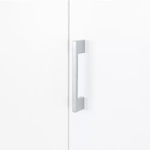 Kleiderschrank Miami, 120 x 205 cm, weiß-weiß