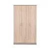 Kleiderschrank Miami, 120 x 205 cm, Sonoma-Eiche-York-Eiche