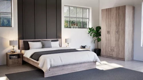 Ormar Miami 120x205 cm york hrast-york hrast
