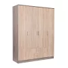 Miami ormar 160x205 cm sonoma hrast-york hrast