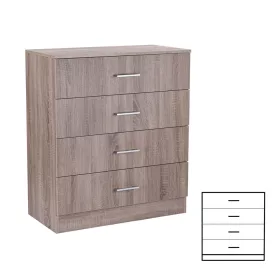 Miami Kommode mit 4 Schubladen, 80 x 92 cm, Eiche York-Eiche