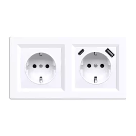 Nova dugalj USB csatlakozóval fehér kerettel