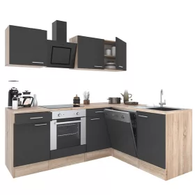 Yorki 220 Eckküchenschrank mit Unterbackofen