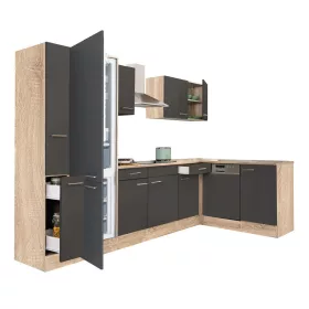   Yorki 310 Eckkücheneinheit mit Gefrierfach unten und Kühlschrank