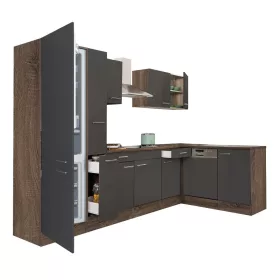   Yorki 310 Eckkücheneinheit mit Gefrierfach unten und Kühlschrank