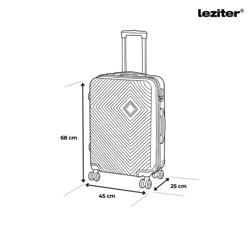 TraveLux Pro XVIII gurulós bőrönd szett