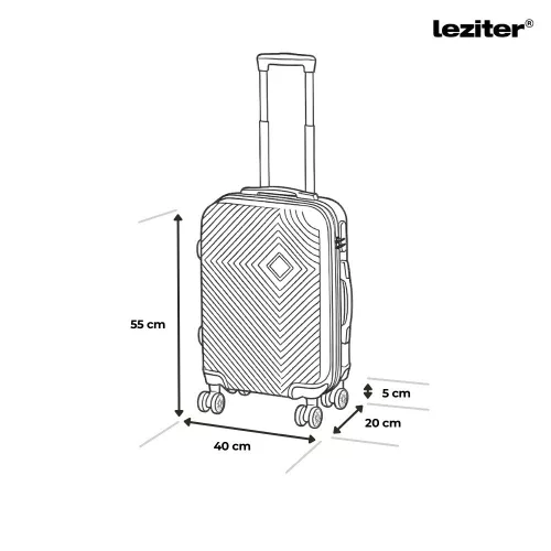 TraveLux Pro XXIV gurulós bőrönd szett