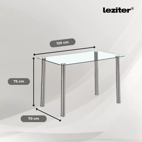Velon 4+1 étkező garnitúra fehér-fekete