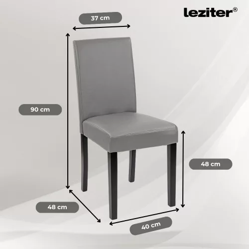 Karin 4+1 étkező garnitúra fehér-szürke