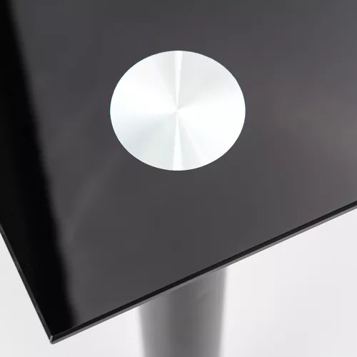 Denton 4+1 étkező garnitúra fehér-fekete