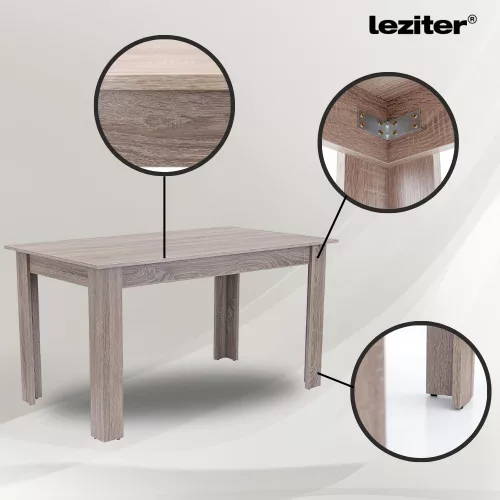 Zara 4+1 étkező garnitúra bézs-yorki tölgy