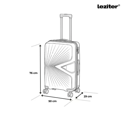 TraveLux Endure großer Hartschalenkoffer 76x50x29 cm