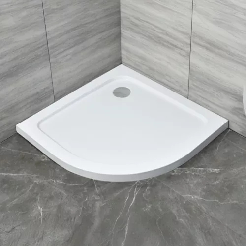 Modena Slim íves alacsony akril zuhanytálca 90x90 cm