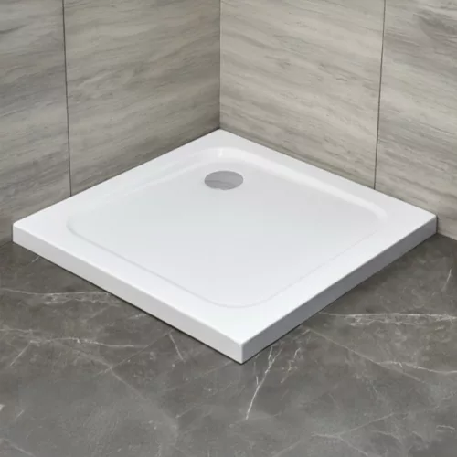 Modena Slim szögletes alacsony akril zuhanytálca 90x90 cm