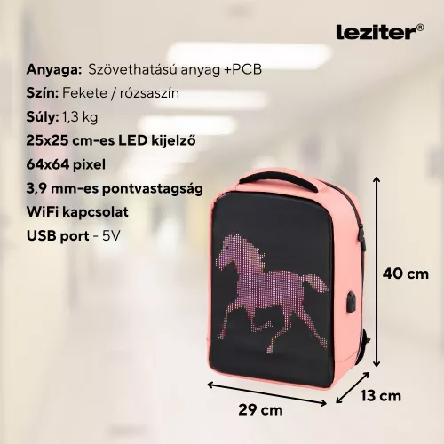 Pixo LED Smart-Rucksack