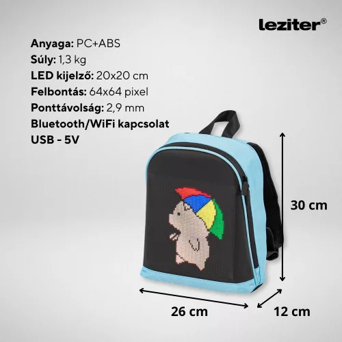 Pixen LED Smart-Rucksack