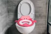 Wc szűkítő ülőke fülekkel puha párnával rózsaszín