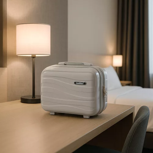Malý príručný kufor Travelux Voyager s pevnou strechou 26x31x14 cm