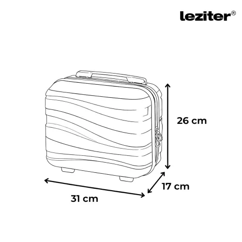 Malý príručný kufor Travelux Voyager s pevnou strechou 26x31x14 cm