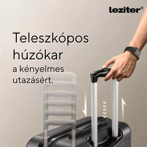 TraveLux Voyager Kabinenkoffer, Hartschalenkoffer, 55 x 40 x 20 cm