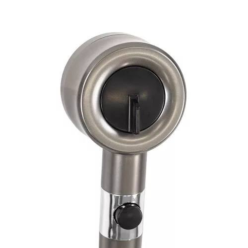 Kori 3 funkciós kézizuhany tömlővel tartóval szürke