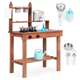 Holz-Außenküche für Kinder