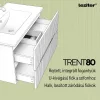Trent 80 alsó szekrény mosdóval