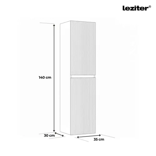 Trent függesztett oldal szekrény
