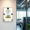 Plakátkeret led világítással 297x420 mm A3