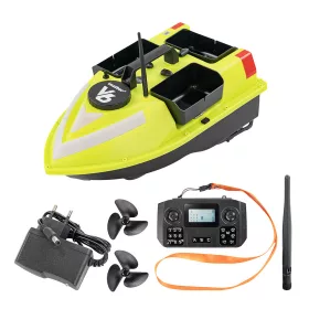 Zuführboot V6 GPS 3-Tank Heck- und Seitenauswurf Nachtlicht