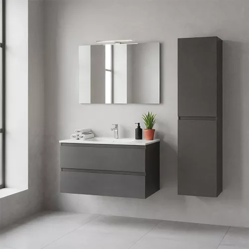 Vario Forte 35 függesztett oldal szekrény antracit-antracit