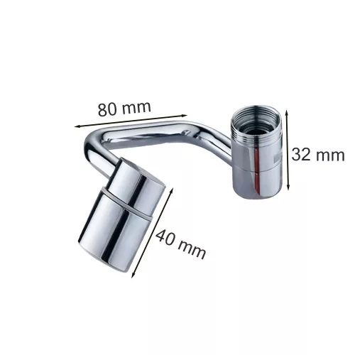 Flexibilis forgatható csap hosszabbító