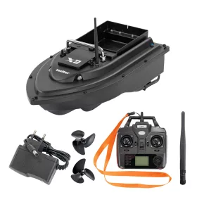 Köderboot X2 GPS Heckauswerfer schwarz