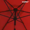 Solari kerti napernyő piros 300 cm